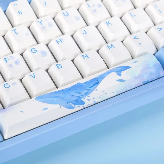 Varmilo VEA87, Sea Melody, TKL, LEDs weiß, MX BROWN, USB, US