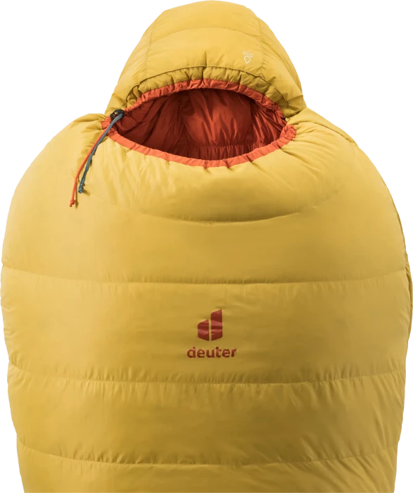 Deuter Astro Pro 1000 Mumienschlafsack turmeric/redwood