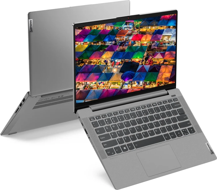 Lenovo IdeaPad 5 14ITL05, Platinum Grey, Core i7-1165G7, 16GB RAM, 512GB SSD, DE