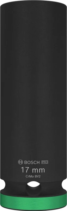 Bosch Professional PRO Impact Außensechskant Steckschlüssel 1/2", 17x77mm, 1 Stück