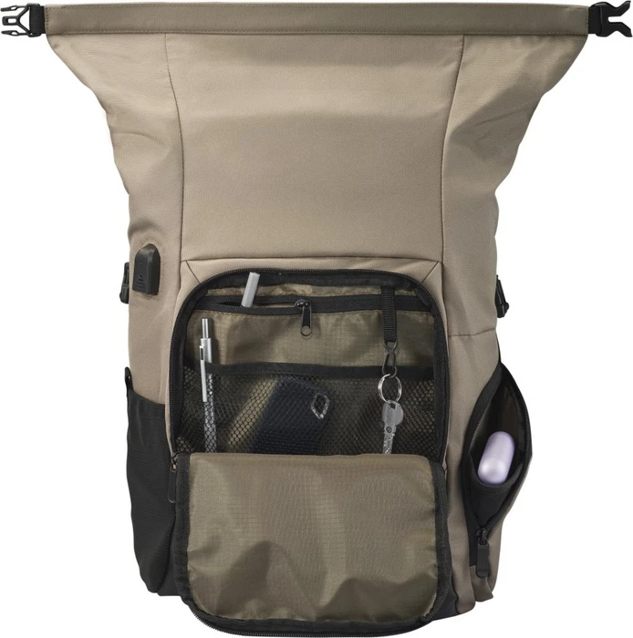 Hama Terra Notebook Rucksack 15.6" natur