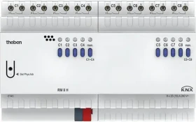 Theben RM 8 H KNX 8-fach, 25A, 8TE REG, Schaltaktor (4940217)