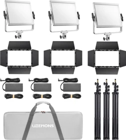 Godox Litemons LP1200R K3 Kit 3er Set weiß