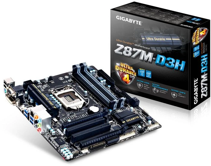 GIGABYTE GA-Z87M-D3H (Intel 1150)