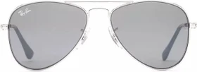 Ray-Ban RJ9506S Aviator Junior 50mm silver/grey mirror (Junior)