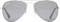 Ray-Ban RJ9506S Aviator Junior 50mm silver/grey mirror (Junior) Vorschaubild
