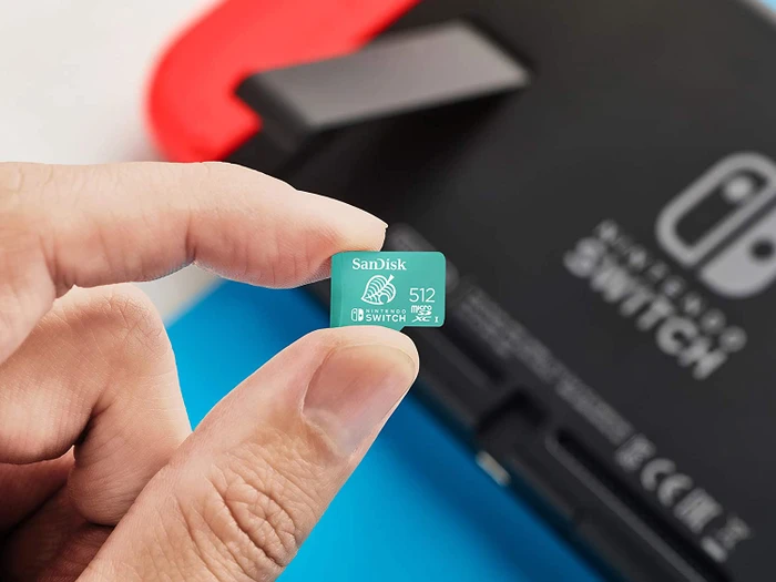 SanDisk Nintendo Switch R100/W90 512GB, UHS-I U3, Class 10
