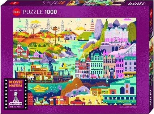 Heye Puzzle Movie Masters Wes Anderson Films