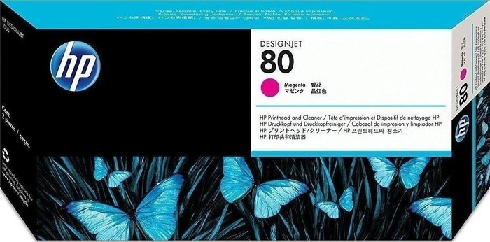 HP Druckkopf 80 magenta mit Reiniger