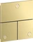 Hansgrohe Axor ShowerSelect ID eckig Kontrollfeld Ventil für 3 Verbraucher brushed brass Vorschaubild