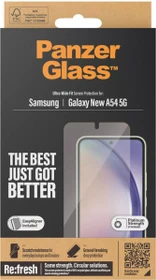 PanzerGlass Screen Protector Ultra-Wide Fit with EasyAligner für Samsung Galaxy A55 5G