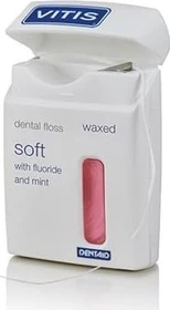 Dentaid Vitis Zahnfloss gewachst mit Fluorid + Minze, 1 Stück