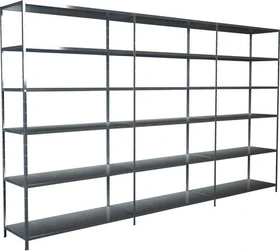 Schulte Lagertechnik PowerMAX Schwerlastregal 360x230x35cm verzinkt