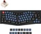 Keychron Q8 Alice Knob Version, 65% Layout, LEDs RGB, Carbon Black, Gateron G Pro BROWN, USB, DE Vorschaubild