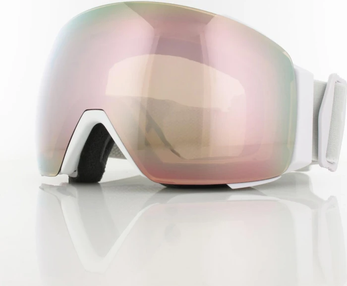 Smith I/O Mag white vapor/chromapop everyday rose gold mirror