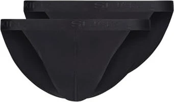 SKINY Tanga 2er Pack Slip schwarz (Herren)