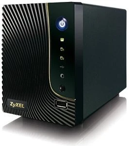 Zyxel NSA320, 512MB RAM, 1x RJ-45 1000Base-T, 3x USB-A 2.0
