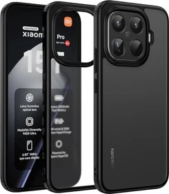 Zhmecocase Hülle für Xiaomi 15T Pro transparent/schwarz