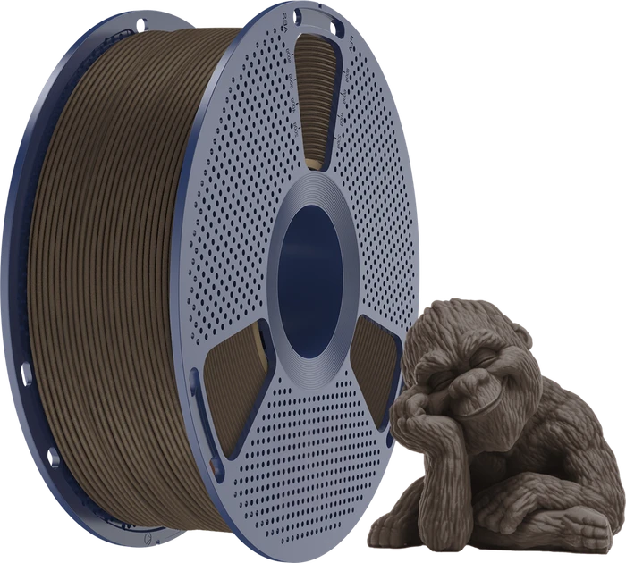 Sunlu PLA, Walnut Wood, Spule, 1.75mm, 1.00kg