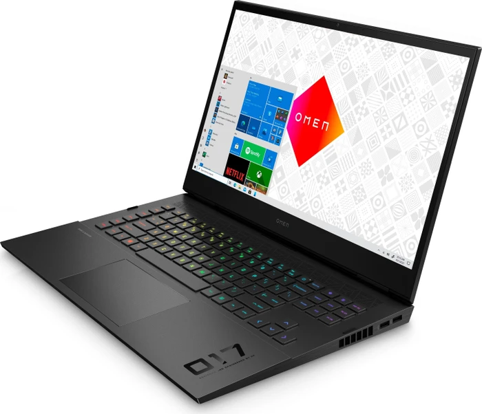 HP OMEN by HP Laptop 17-ck0802ng, Shadow Black, Core i9-11900H, 32GB RAM, 1TB SSD, GeForce RTX 3080, DE