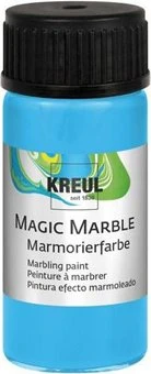 Kreul Magic Marble Marmorierfarbe, hellblau, 20ml