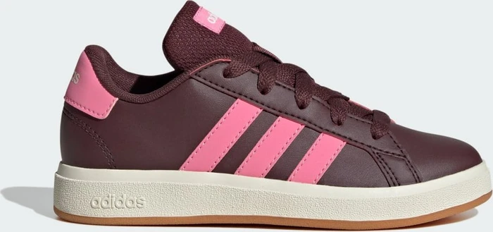 adidas Grand Court Lifestyle Tennis Lace-Up aurora ruby/bliss pink/off white (Junior)