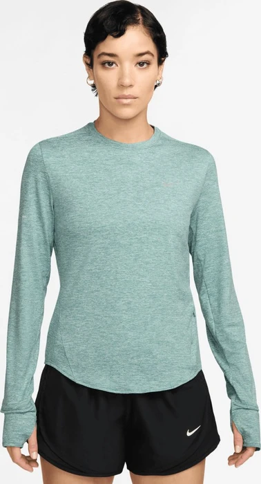 Nike Swift Dri-FIT UV Crew-Neck Laufshirt langarm cannon/heather (Damen)