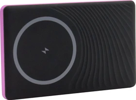 Ultron Powerbank RealPower PB-5000 MAG Ultra Slim rosa/schwarz