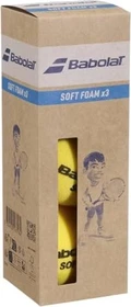 Babolat Soft Foam X3 Tennisbälle, 3 Stück