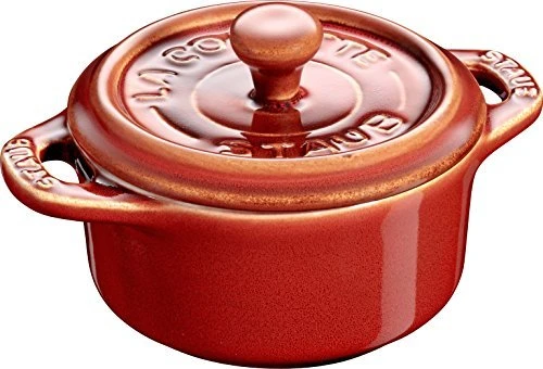 Zwilling Staub Ceramique Mini Cocotte Schmortopf 10cm antik-kupfer