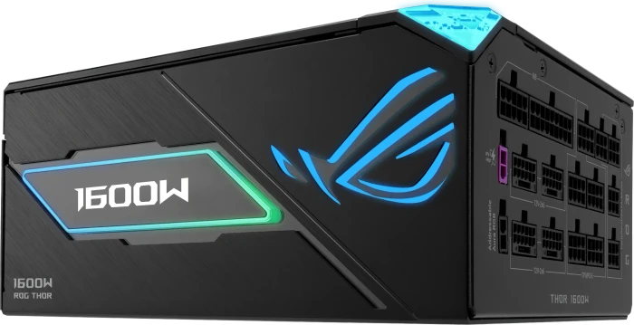 ASUS ROG Thor Titanium III EVO, ROG-THOR-1600T3-GAMING-EVO (ROG Equalizer), 1600W, ATX 3.1