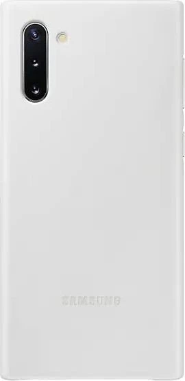 Samsung Leather Cover für Galaxy Note 10 weiß
