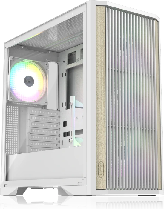 Raijintek Agos Max MS4 White, Glasfenster
