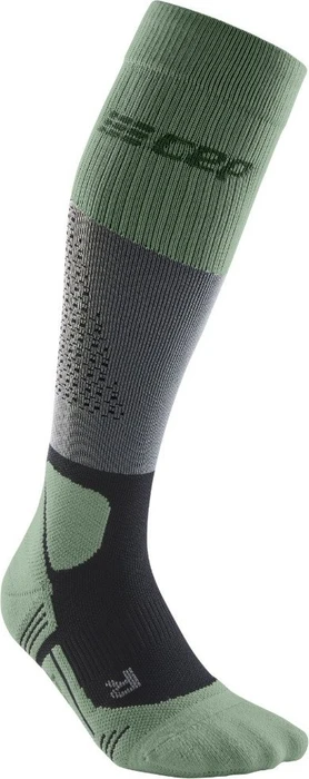 CEP Max Cushion Tall Wandersocken grey/mint (Damen)