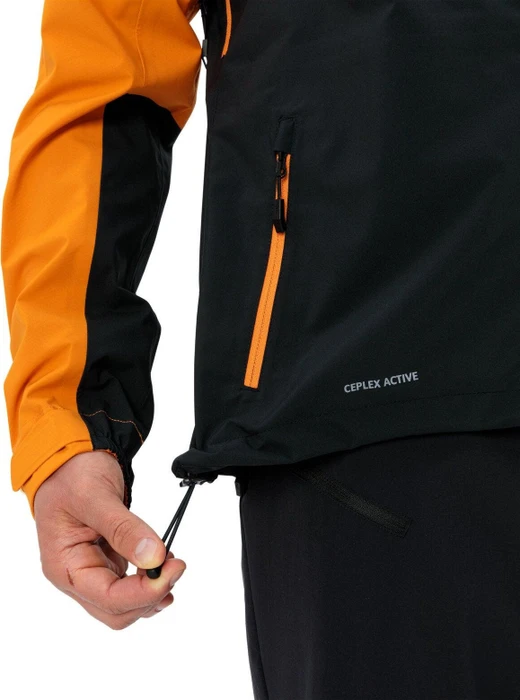 Vaude Moab Rain Fahrradjacke kurkuma (Herren)