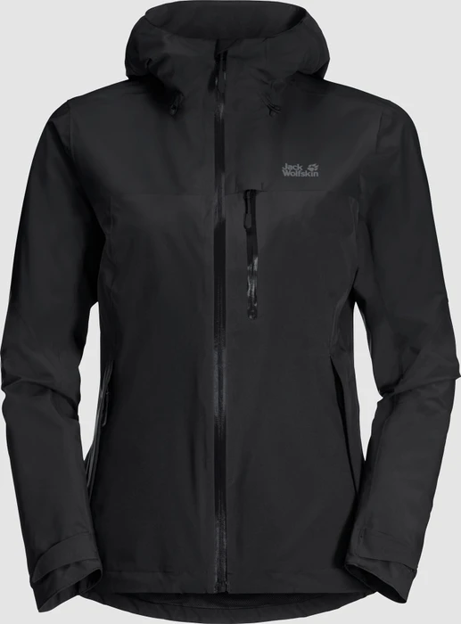 Jack Wolfskin Go Hike Funktionsjacke schwarz (Damen)