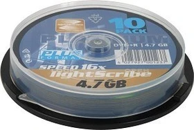 BestMedia Platinum DVD+R 4.7GB, 16x, Lightscribe, 10er Spindel