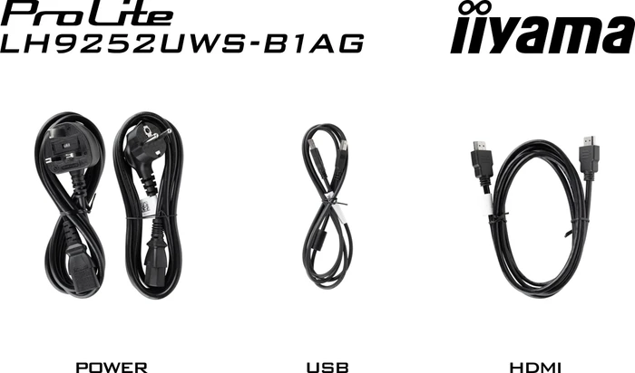 iiyama ProLite LH9252UWS-B1AG, 91.5"