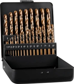 Alpen HSS COBALT GRIP KM 25 Metallbohrer-Sortiment inkl. Werkzeugbox, 25-tlg.