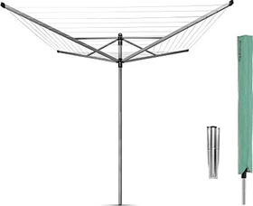 Brabantia Lift-O-Matic Wäschespinne, 50m metallic grey