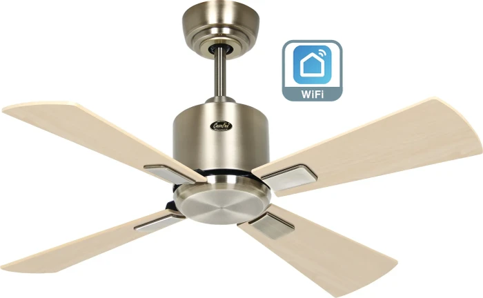 CasaFan Eco Neo III 92 MA-AH/BU WiFi Deckenventilator ahorn/buche/messing antik
