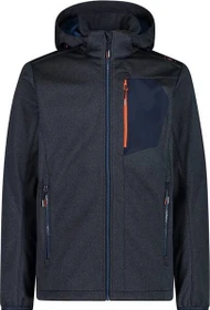 CMP Melange Funktionsjacke schwarz/blau melange (Herren)