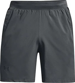 Under Armour Launch Laufhose kurz pitch gray/black (Herren)