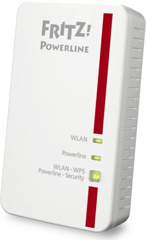 FRITZ! FRITZ!Powerline 1240E Kit, Powerline/WLAN-Access Point und Powerline-Adapter Set, 2er-Bundle