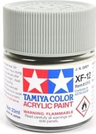 Tamiya Acrylic Paint XF-12 jap. navy grey, 10ml