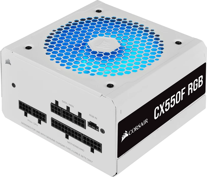 Corsair CX-F RGB White Series CX550F RGB 550W, ATX