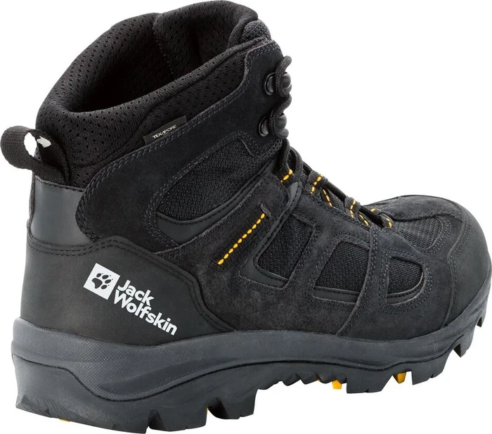 Jack Wolfskin Vojo 3 Texapore Mid black/burly yellow XT (Herren)
