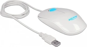 DeLOCK LED Maus weiß, USB (12537)