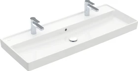 Villeroy & Boch Collaro Schrankwaschbecken 1200x270x160mm, mit Überlauf, weiß alpine