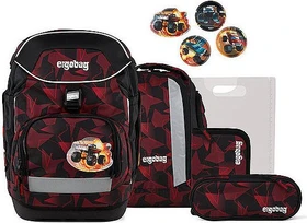 Ergobag Pack UnaufhaltBär 2025 Schulrucksack-Set, 6-tlg.